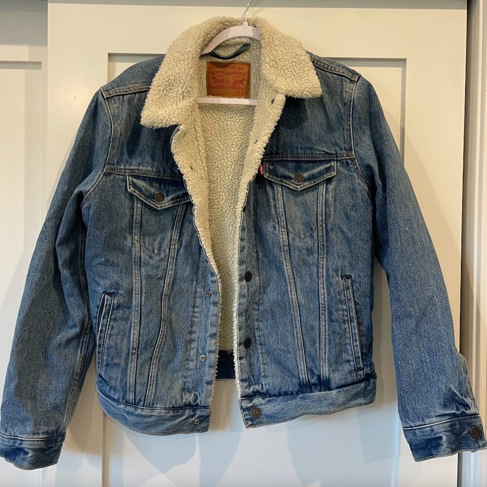 Levi's Sherpa Trucker Jacket (Small) (Unisex)